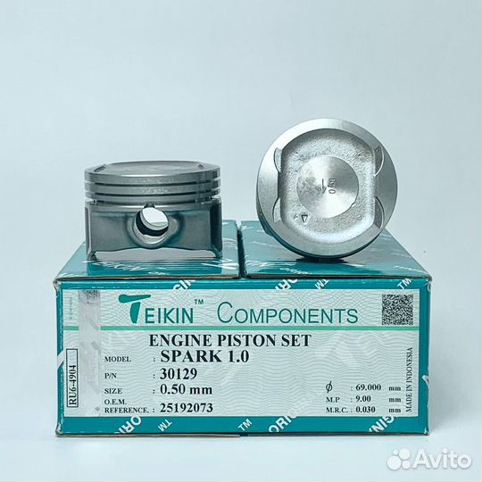Комплект поршней spark 1.0L (30129 050)