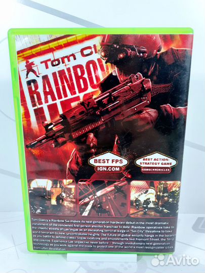 Xbox 360/One Tom Clancy's Rainbow Six Vegas б/у