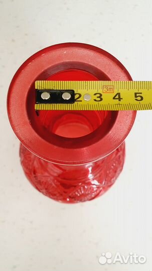 Ваза стекло