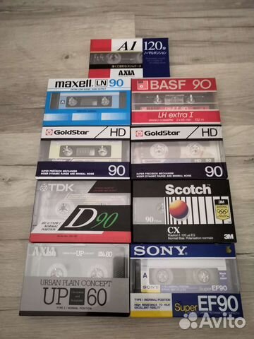Аудиокассеты новые купить в Санкт-Петербурге | Электроника | Авито