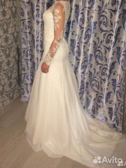 Шикарное свадебное платье To be bride люкс