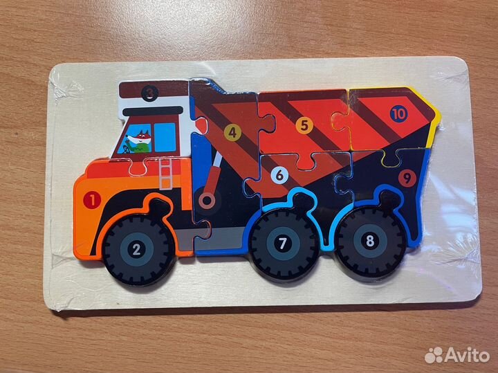 Пазл деревянный 