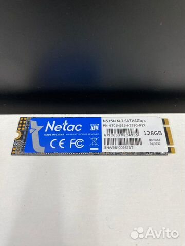 128 гб SSD M.2 накопитель Netac N535N