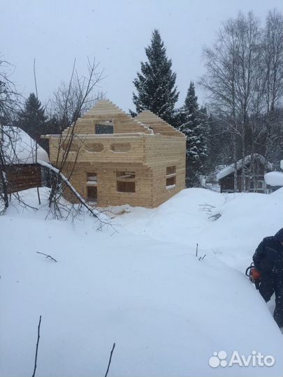 Профилированный брус, все размеры