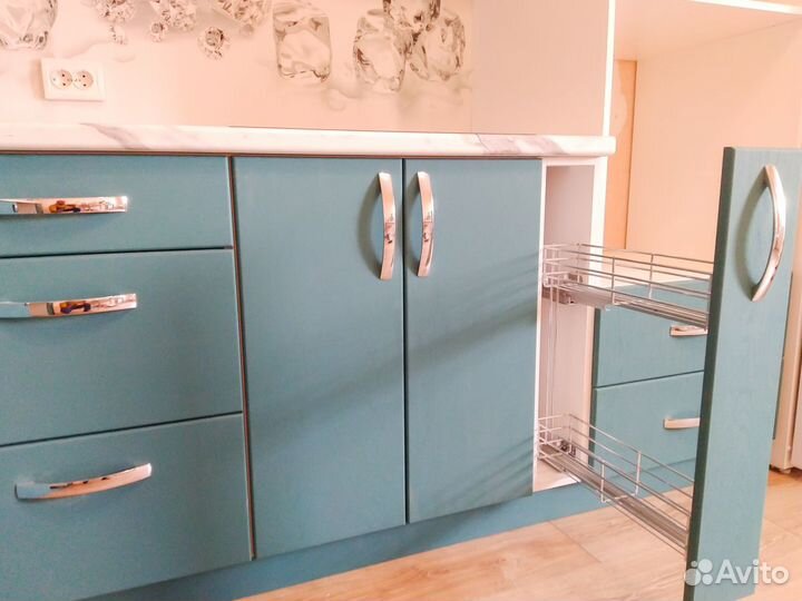 Кухонный гарнитур. Угловая кухня глянец ксп:25927