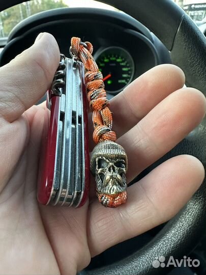 Бусина для темляка, брелок, бронза