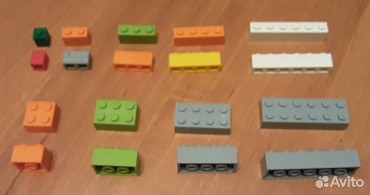 Lego детали кирпичики