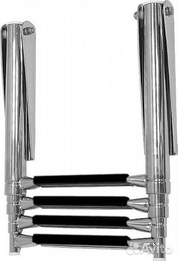 Трап телескопический складной, 4 ступени