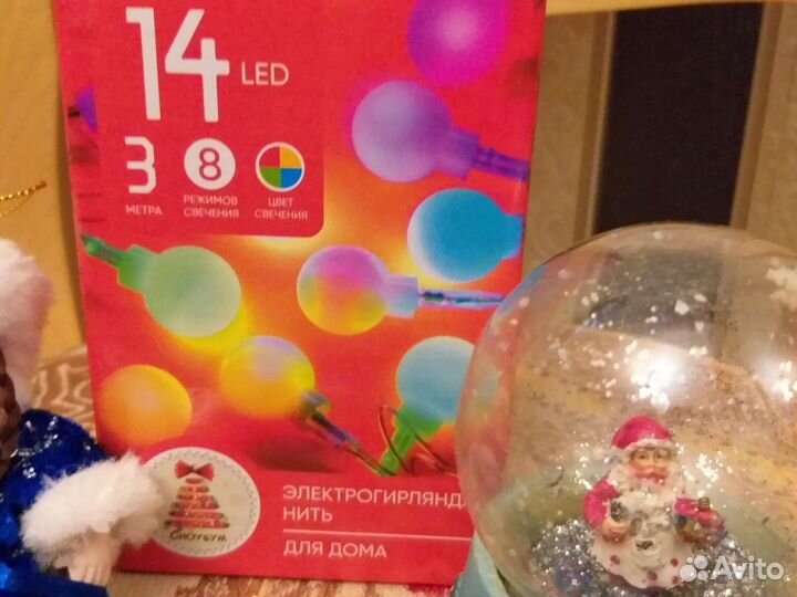 Гирлянда новогодняя лед нов в упак