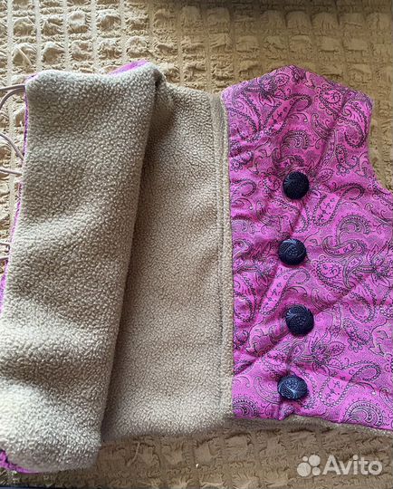 Жилет на девочку 74- 98