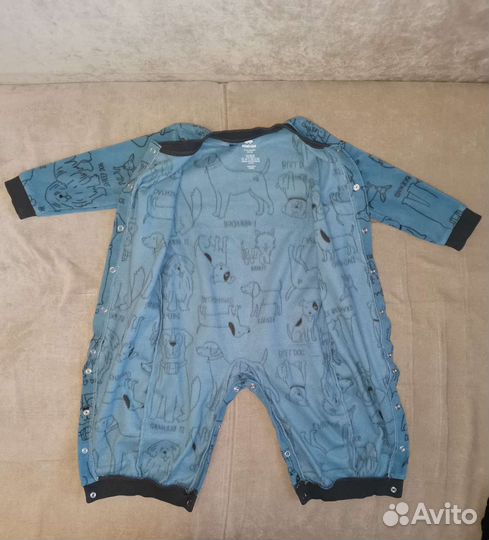 Флисовый комбинезон 80