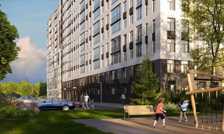 Квартира-студия, 27,4 м², 12/12 эт.