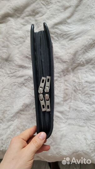 Кожаная папка / портфель для документов формата А4