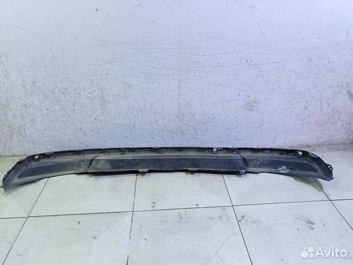 Юбка бампера заднего Шкода
