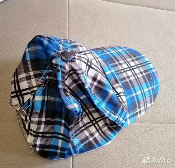 Кепки и шапки детские (в клетку- для взрослого)
