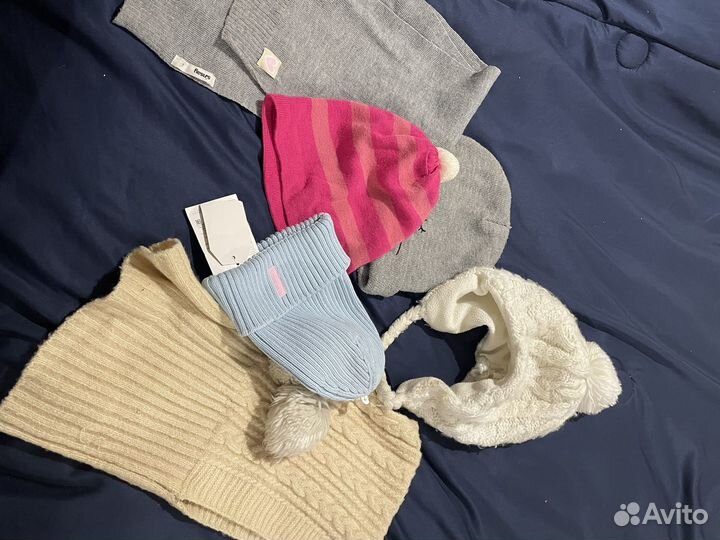 Шапки для девочки пакетом