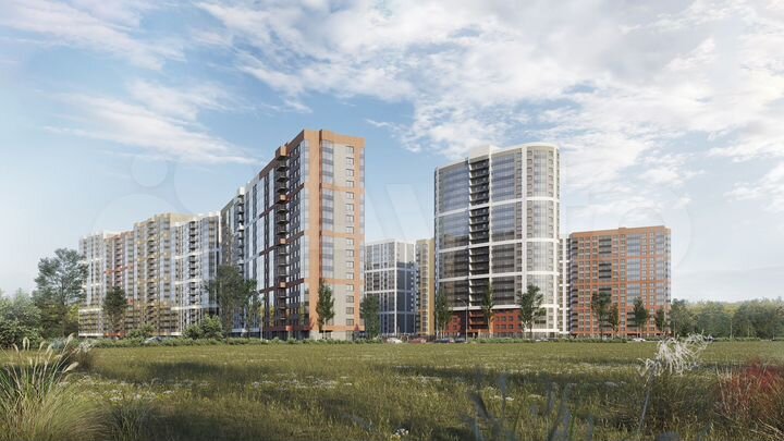 Квартира-студия, 29,3 м², 16/17 эт.