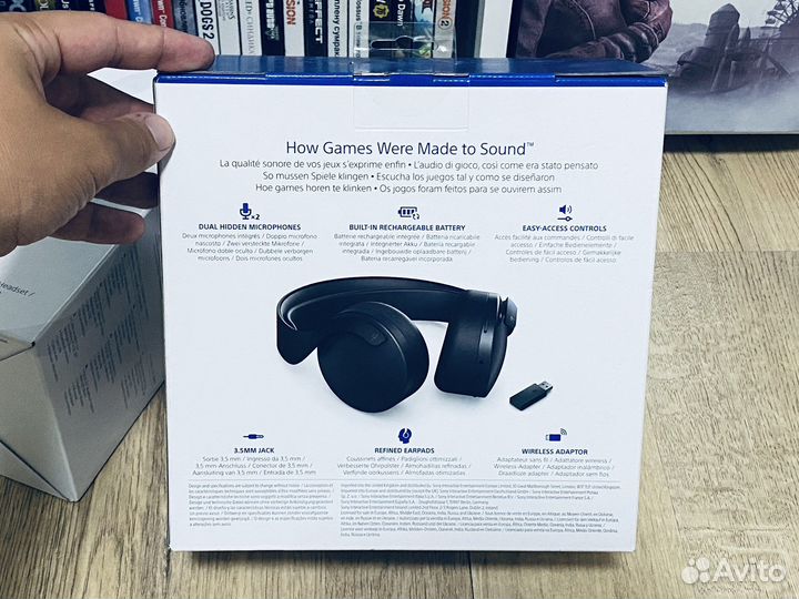 Pulse 3D PS5 Новые + Гарантия