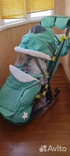 Санки коляска ника 7 3