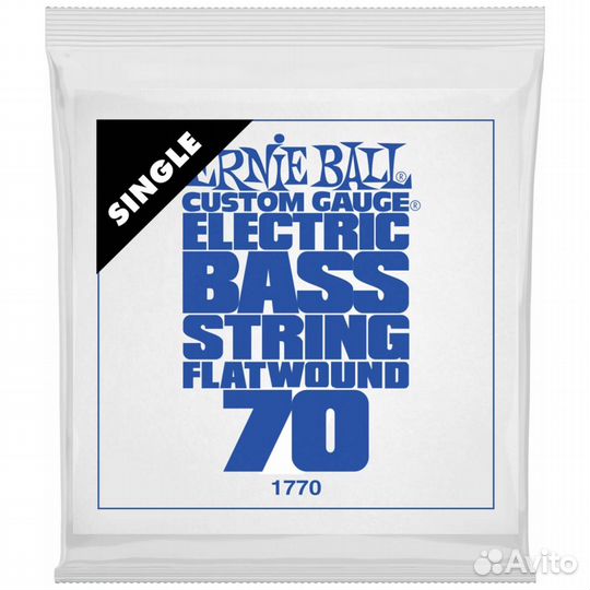 Ernie ball 1770 Flatwound.070 - Струна одиночная