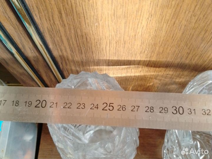 Вазочка для цветов хрусталь СССР