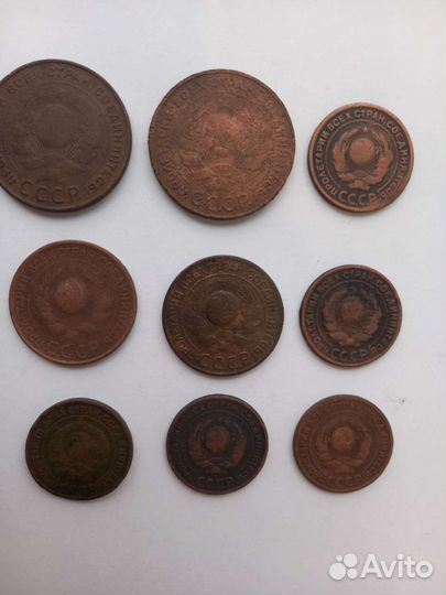 Монеты СССР 1924г 2,3,5 копеек