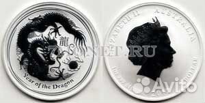 Монета Австралия 1 доллар 2012 год