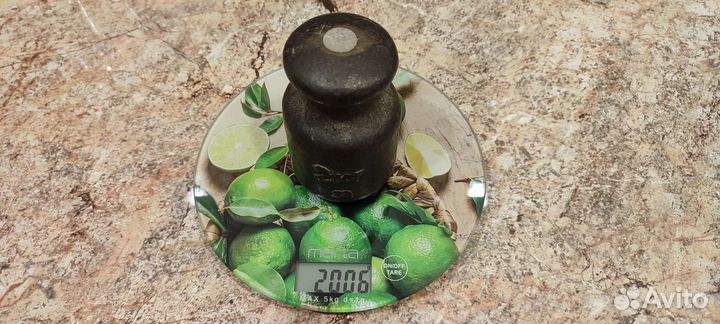 Гиря для весов, взвешивания, торговая, 2 кг, СССР