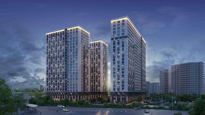 Квартира-студия, 28,2 м², 19/25 эт.