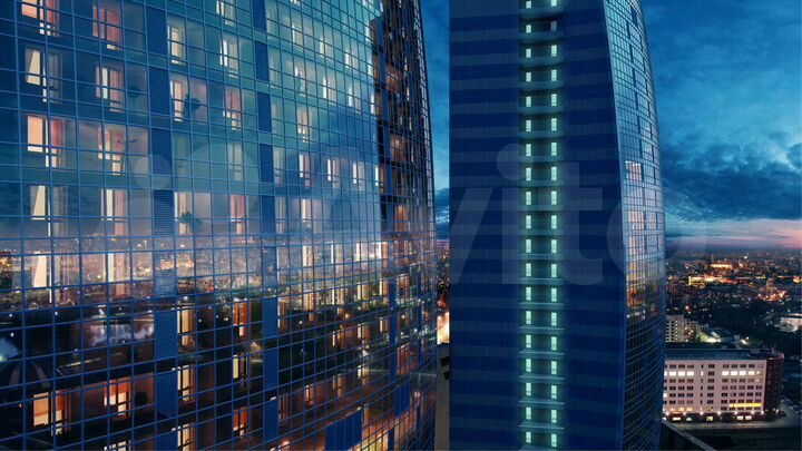 2-к. апартаменты, 52 м², 17/29 эт.