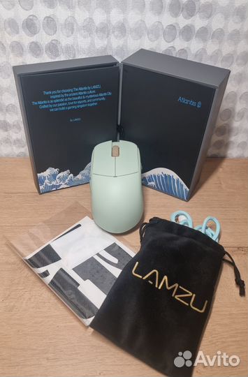 Игровая мышь Lamzu Atlantis SuperLight V2 Зелёная