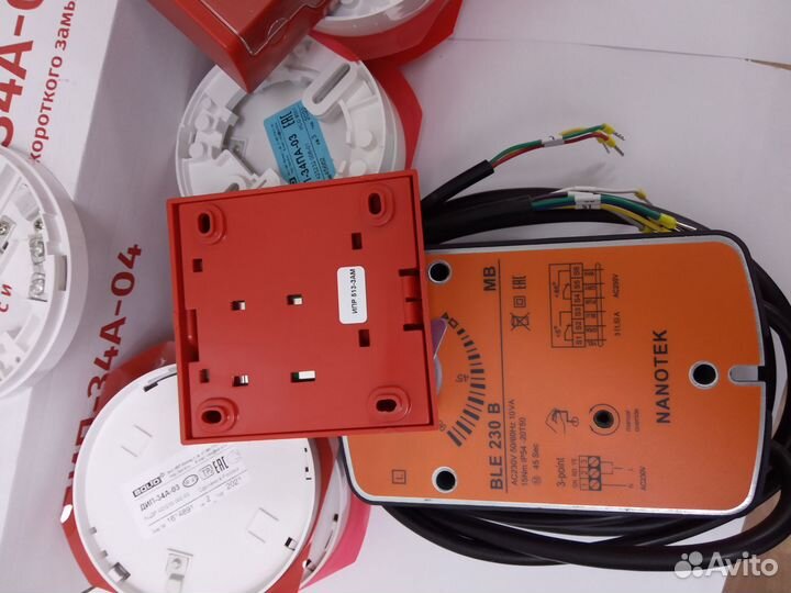 Пожарный извещатель маяк-12-С красный