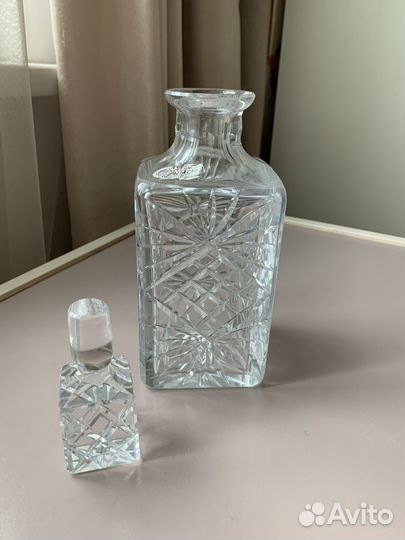 Штофы и графины хрусталь