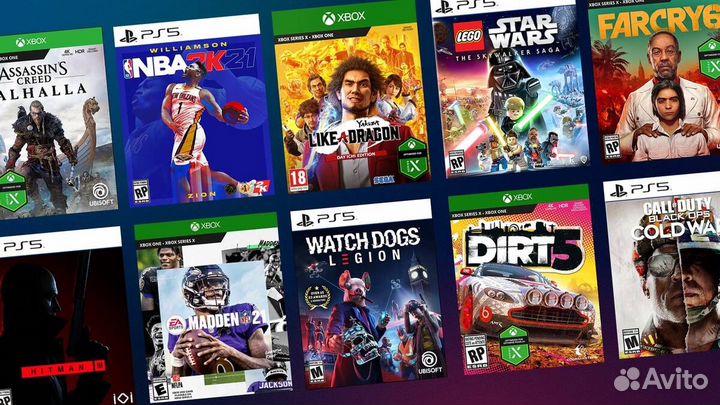 Игры цифровые версии для PS4/5 и xbox,Steam,Epic