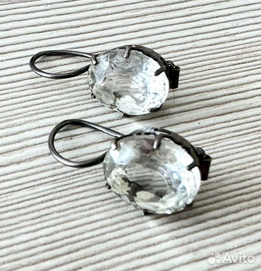Серьги серебро 875 СССР