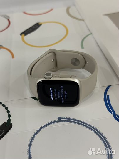 Apple Watch Series 7, 41mm Starlight (225106)