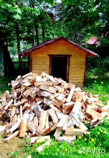 Дрова Осина подготовленные с доставкой любого объе