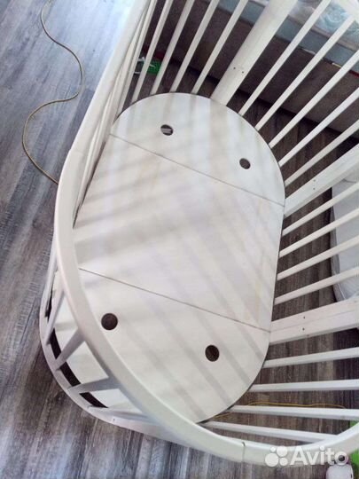 Детская кроватка круглая