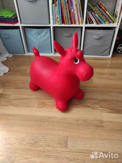 Игрушка прыгун ослик