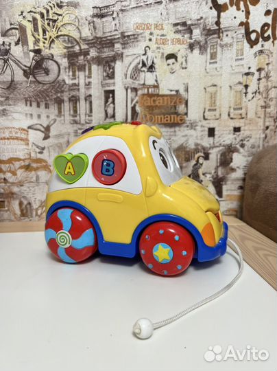 Машинка-сортер BabyGo со светом и звуком