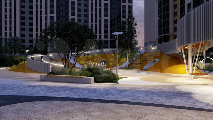 1-к. квартира, 44,9 м², 16/17 эт.