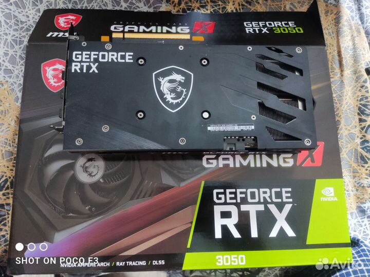 Видеокартa rtx 3050