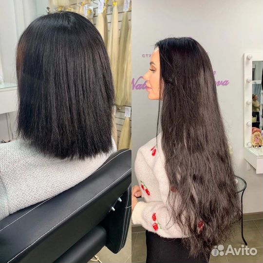 Наращивание волос