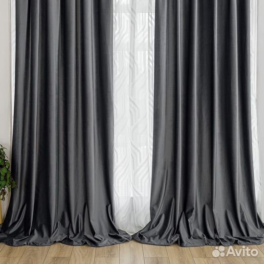 Шторы бархат Беллиссимо мистик