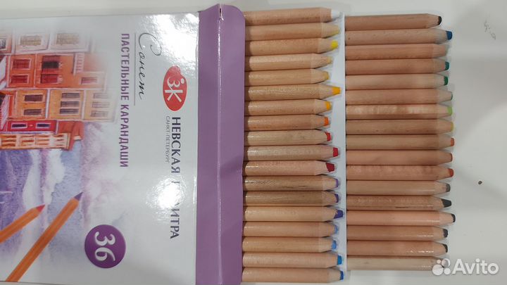 Пастельные карандаши Невская палитра Сонет