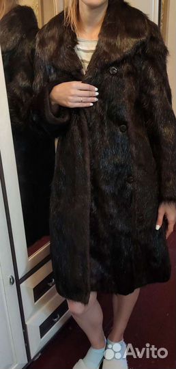 Шуба из нутрии