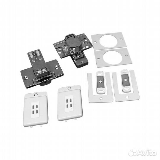 Комплект петель фасада для встроенной стиральной м