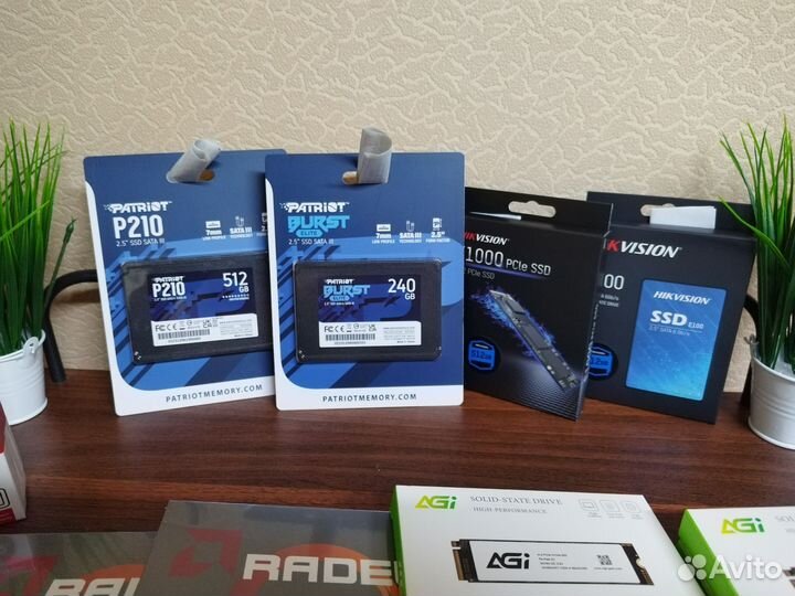 Новые SSD накопители