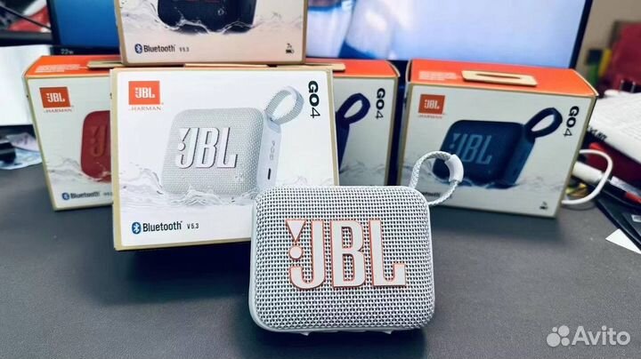 Колонка беспроводная JBL Go 4, музыкальная