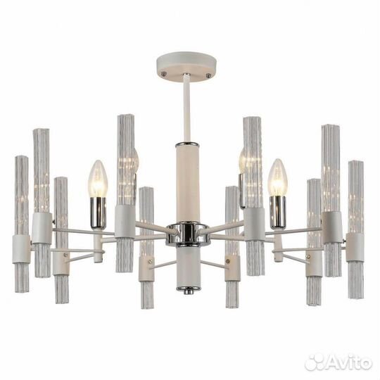 Люстра подвесная в спальню современная